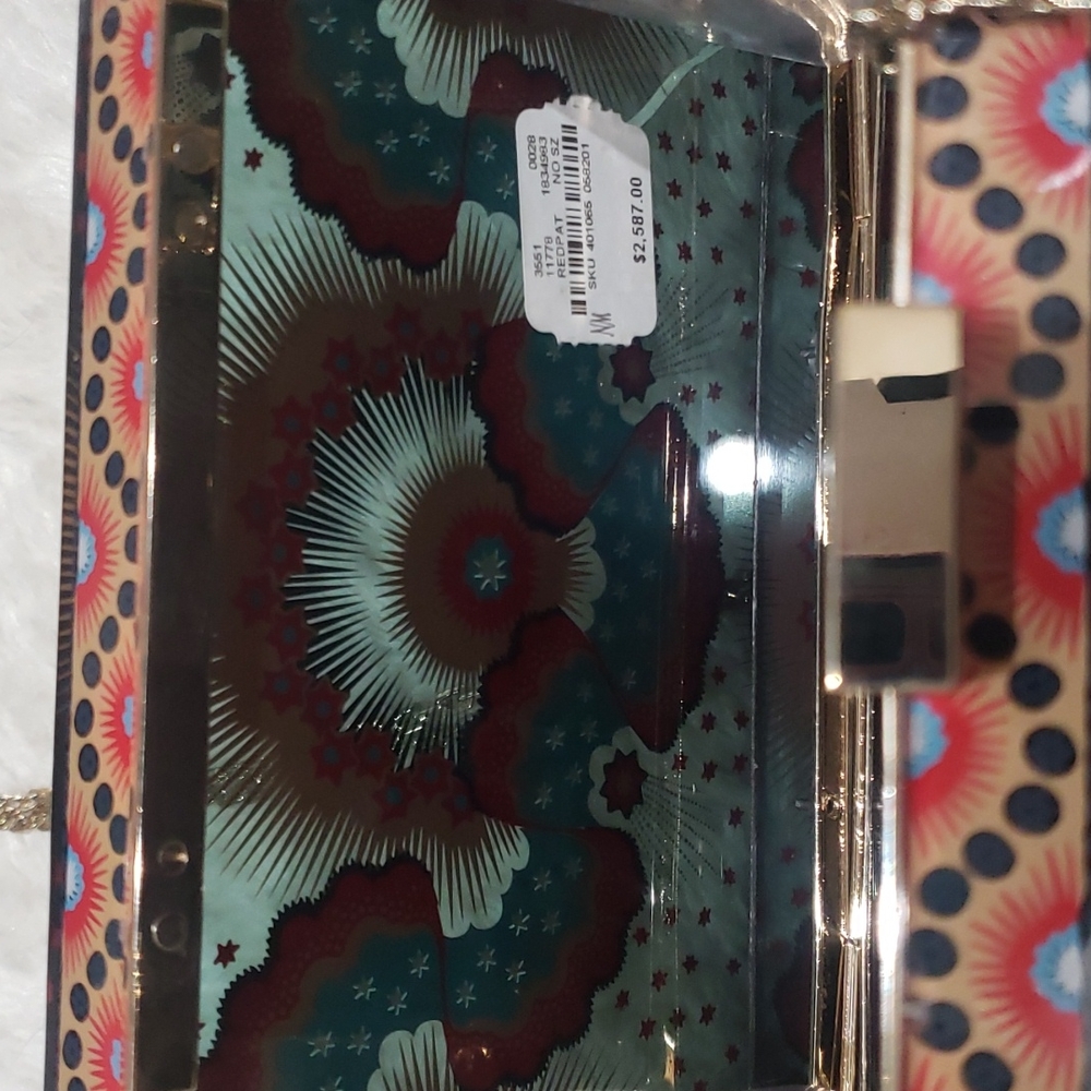 Valentino multi color acrylic clutch - Picture 10 of 10